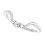 Accented Engagement Ring or Band