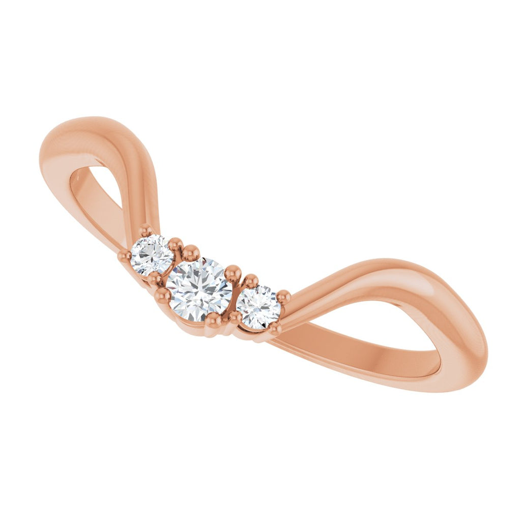 Accented Engagement Ring or Band