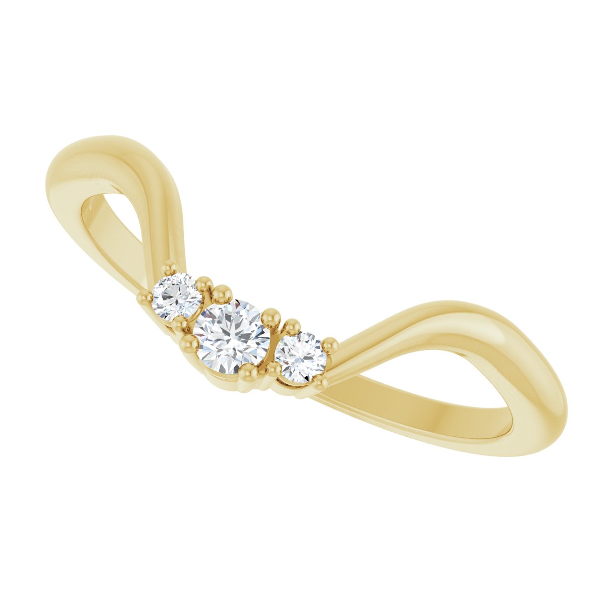 Accented Engagement Ring or Band