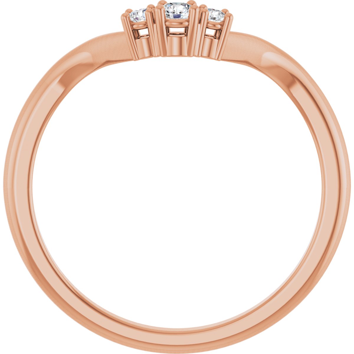 Accented Engagement Ring or Band