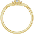 Accented Engagement Ring or Band