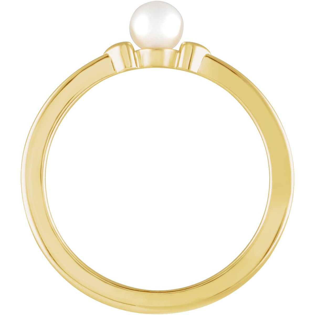 Heart Pearl Ring