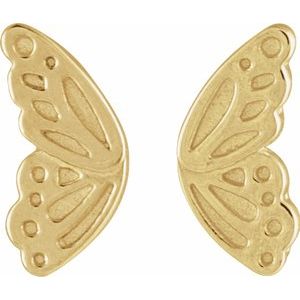 Butterfly Wing Earrings