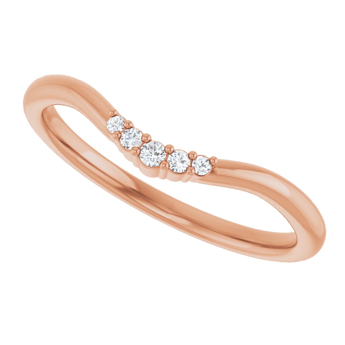 Accented Engagement Ring or Band