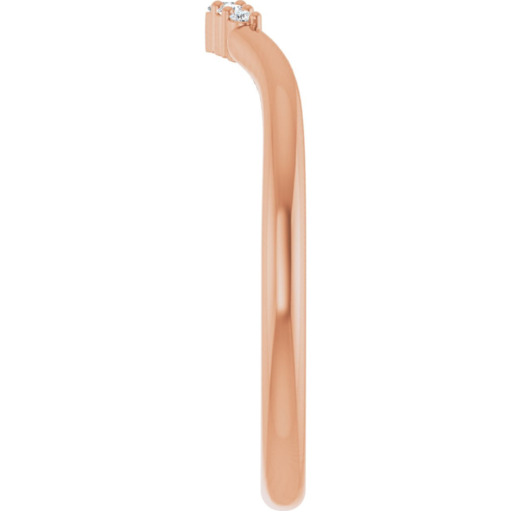 Accented Engagement Ring or Band