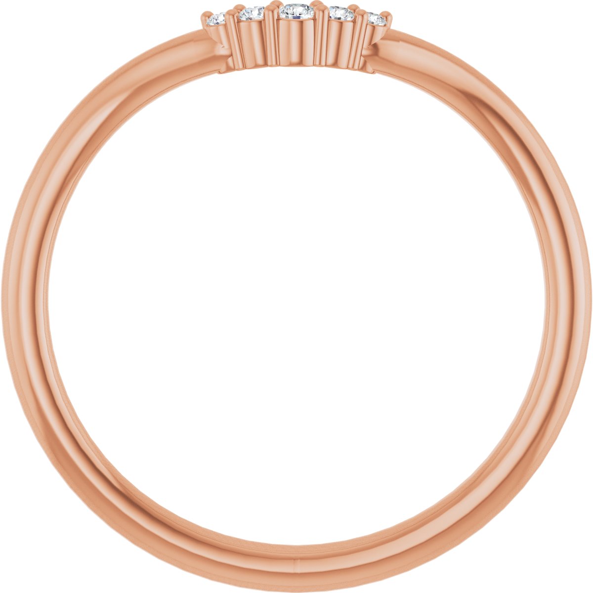 Accented Engagement Ring or Band