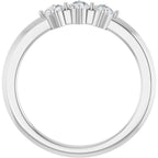 Three-Stone Anniversary Band