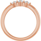 Three-Stone Anniversary Band