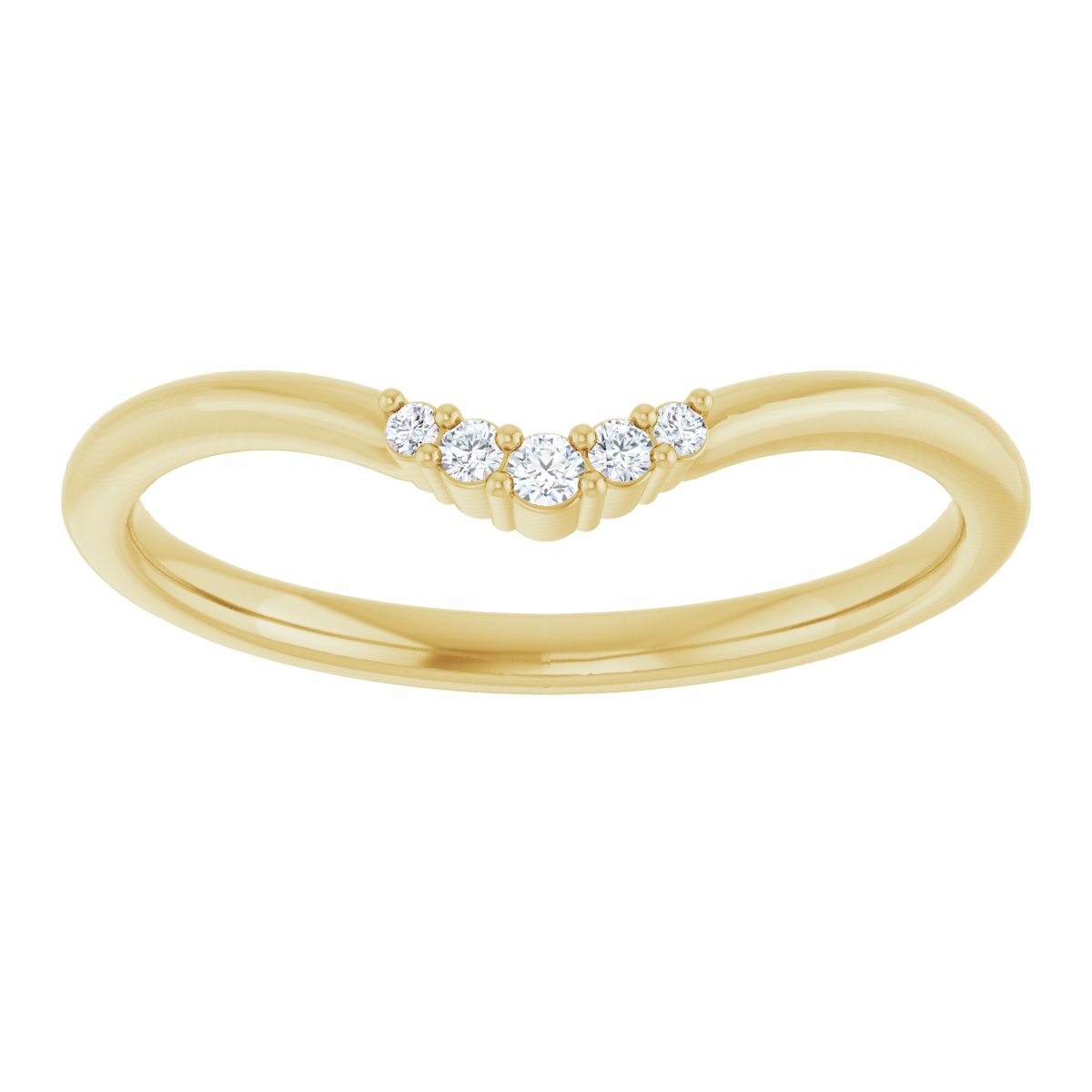 Accented Engagement Ring or Band