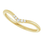 Accented Engagement Ring or Band