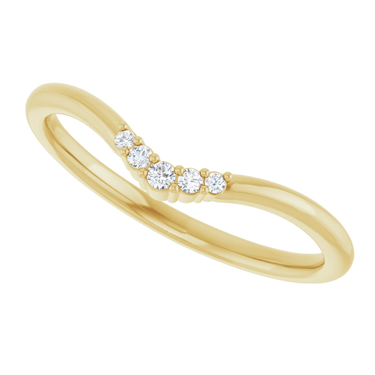 Accented Engagement Ring or Band