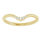 Accented Engagement Ring or Band