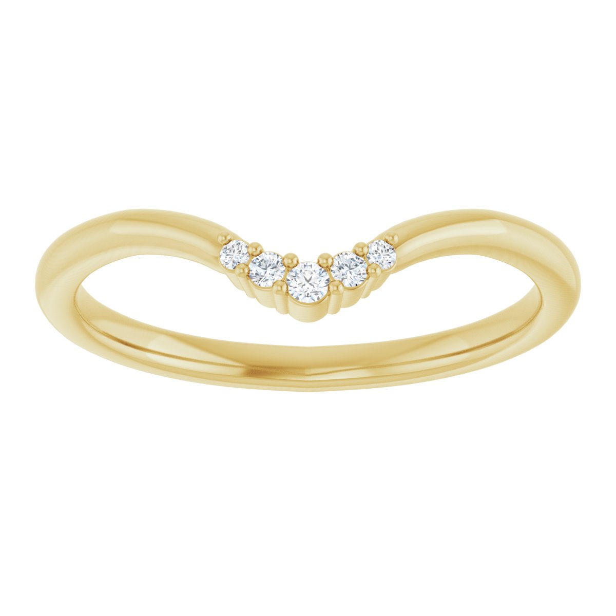 Accented Engagement Ring or Band