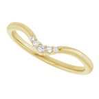 Accented Engagement Ring or Band
