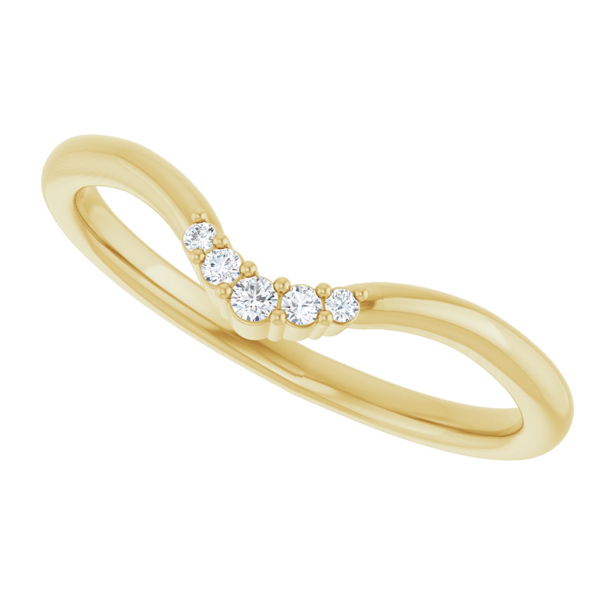 Accented Engagement Ring or Band