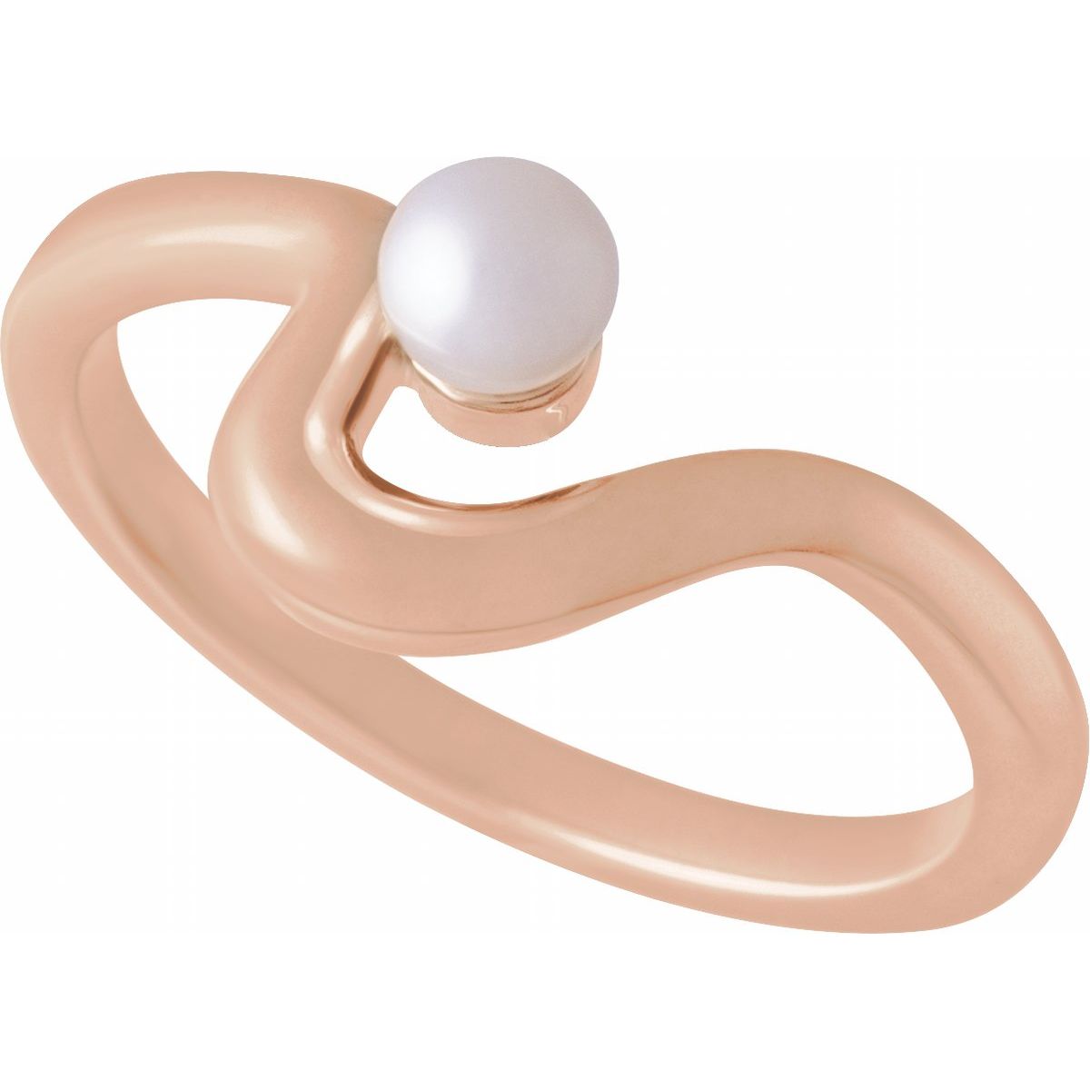 Freeform Pearl Ring