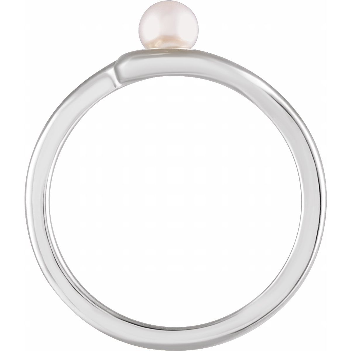Freeform Pearl Ring