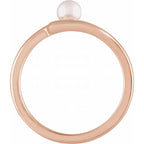 Freeform Pearl Ring
