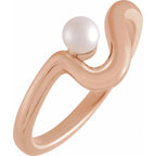 Freeform Pearl Ring