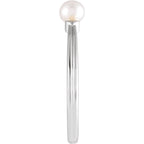 Heart Pearl Ring