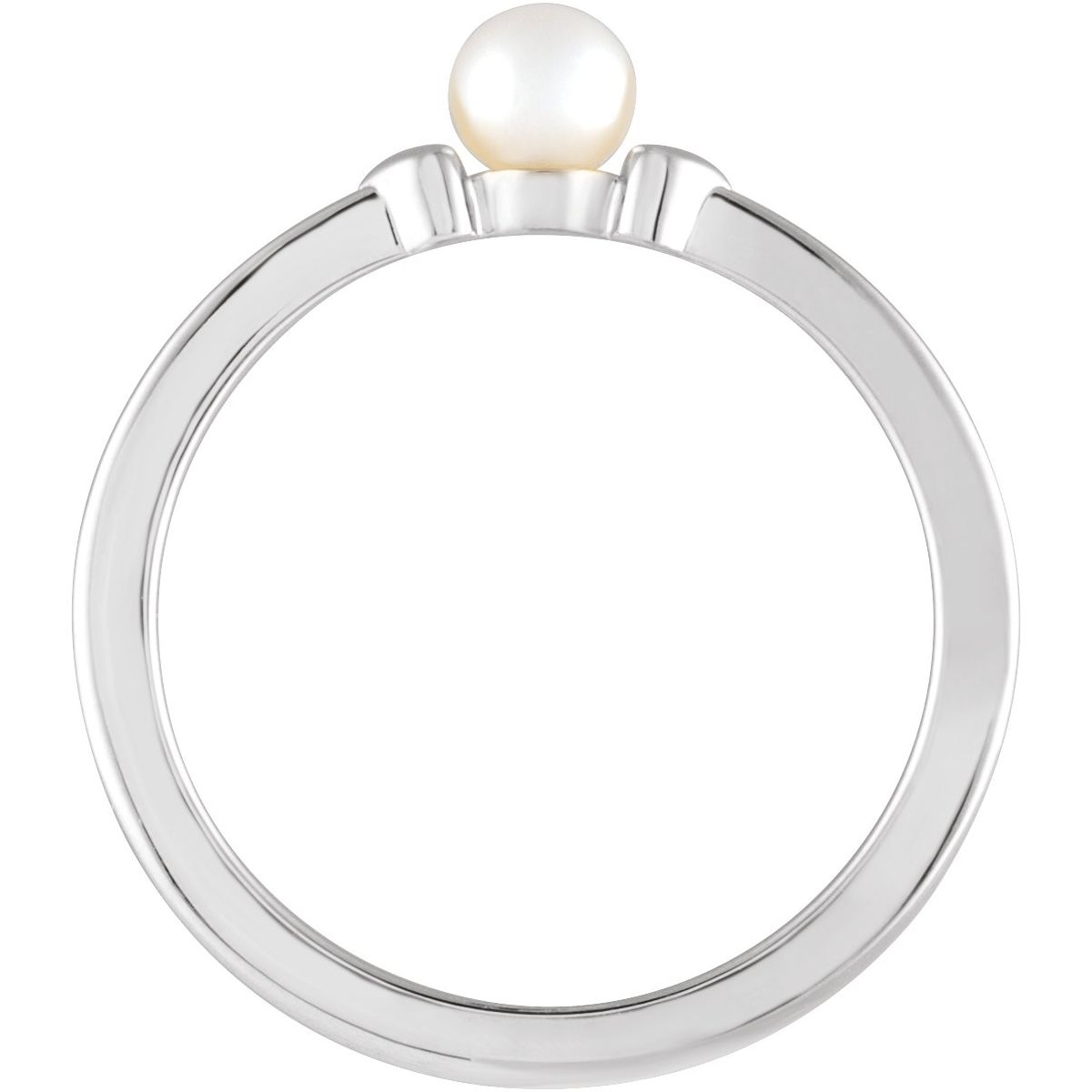 Heart Pearl Ring