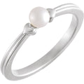 Heart Pearl Ring
