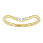 Accented Engagement Ring or Band
