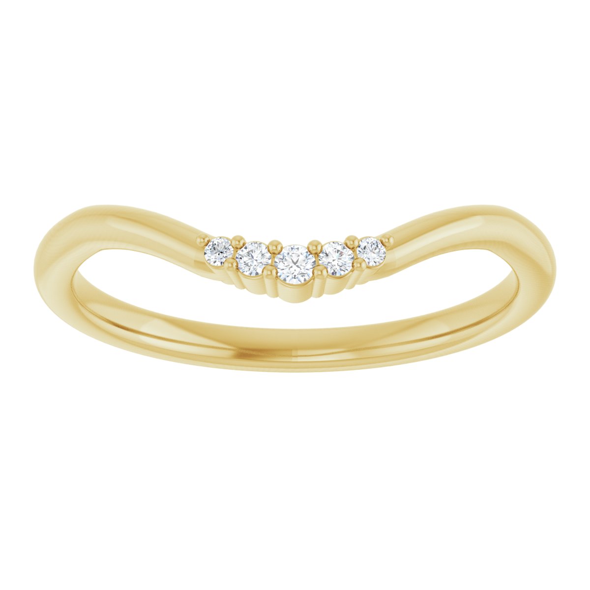 Accented Engagement Ring or Band