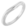 Round Side-Stone Peg Shank or Band
