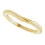 Round Side-Stone Peg Shank or Band