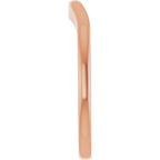 Round Side-Stone Peg Shank or Band
