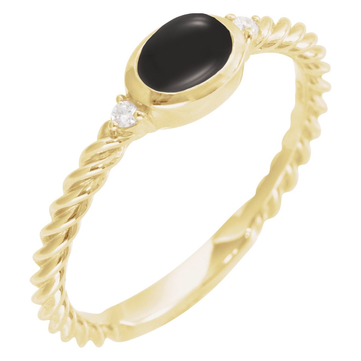 Accented Cabochon Ring
