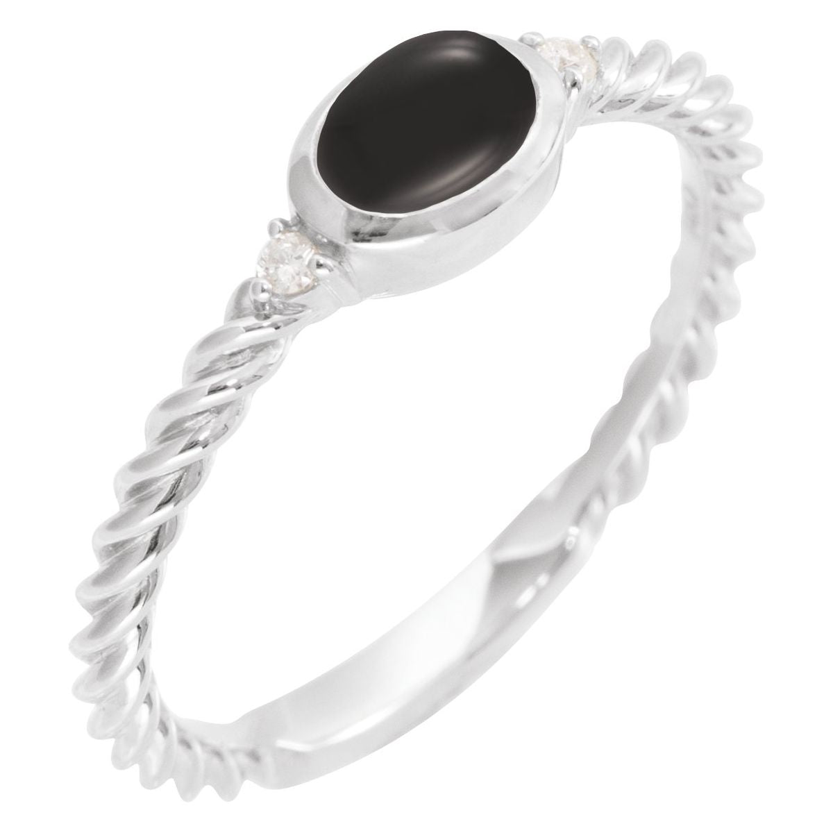 Accented Cabochon Ring
