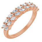Double-Row Anniversary Band