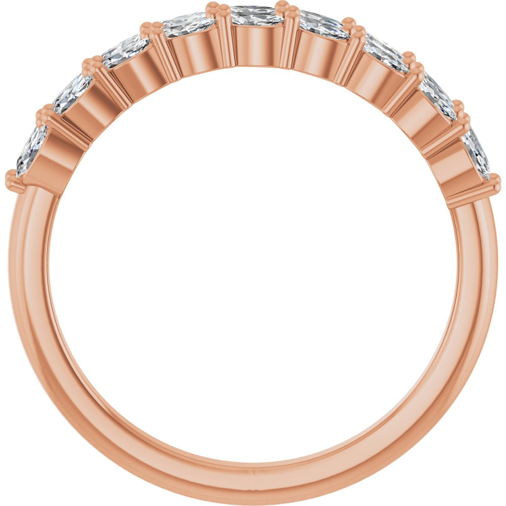 Double-Row Anniversary Band