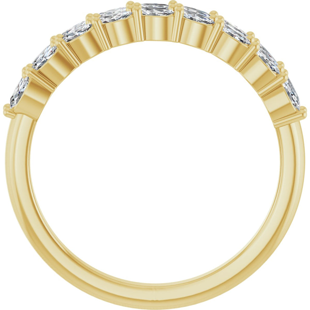 Double-Row Anniversary Band