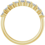 Double-Row Anniversary Band