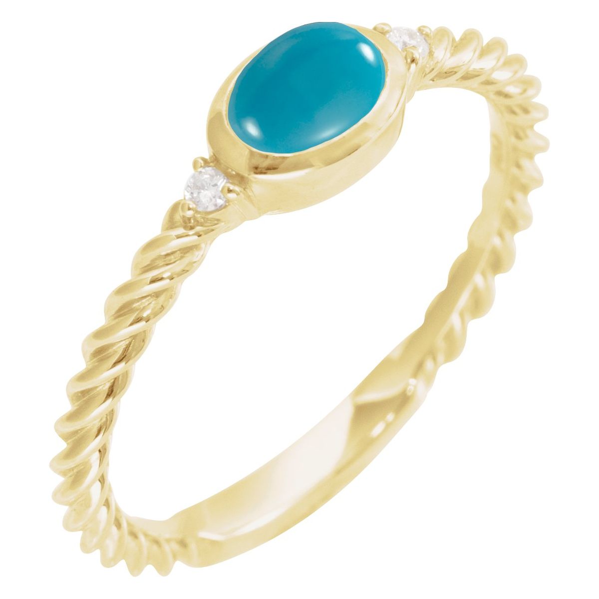 Accented Cabochon Ring