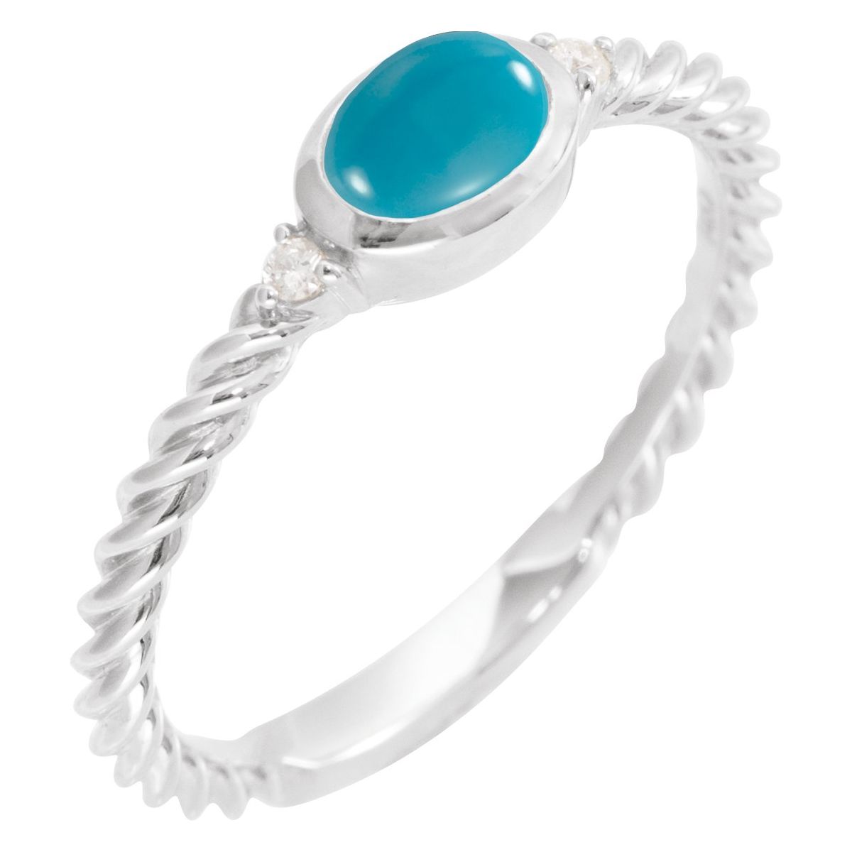 Accented Cabochon Ring
