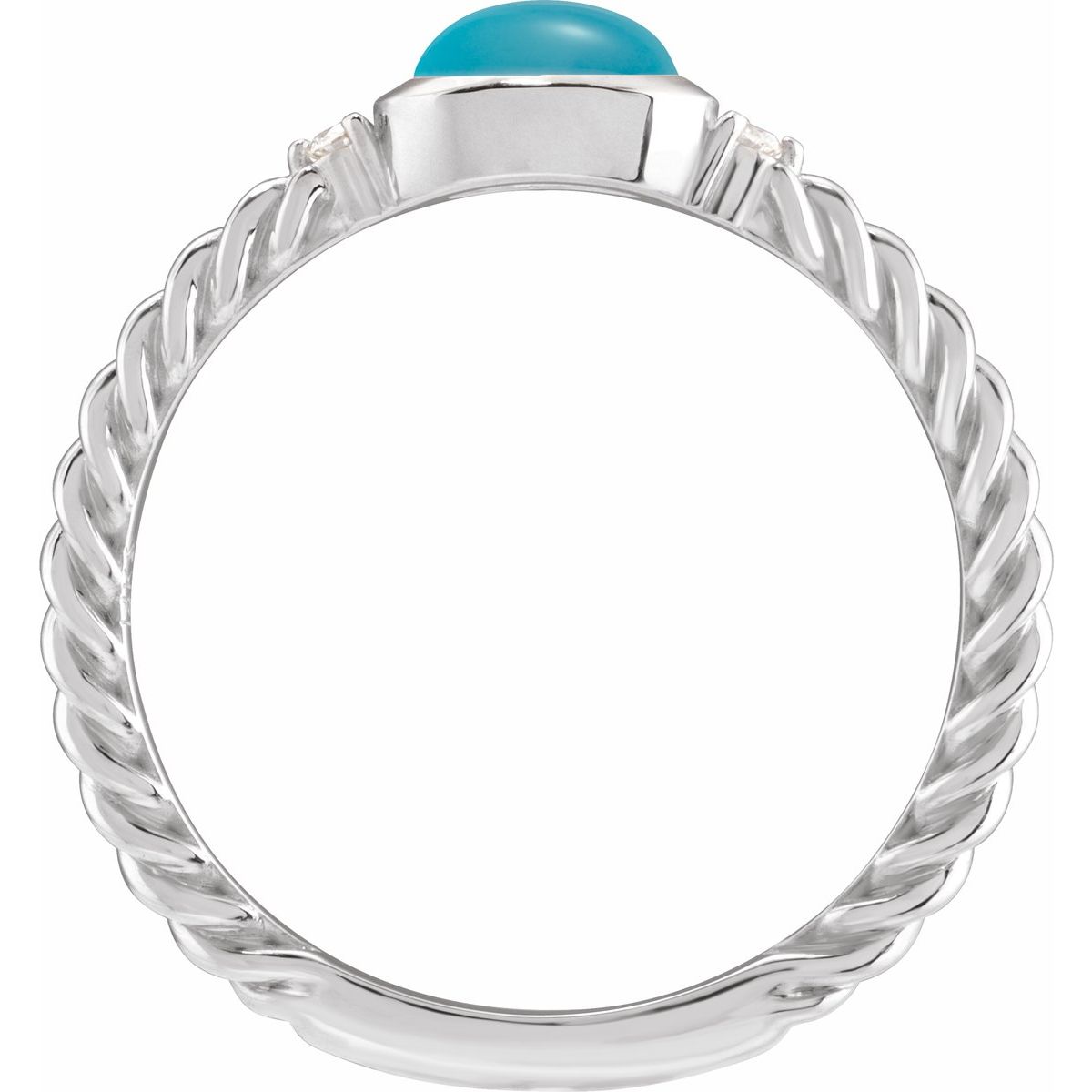 Accented Cabochon Ring