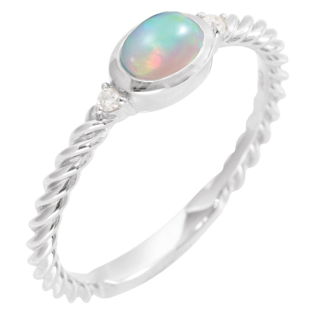 Accented Cabochon Ring