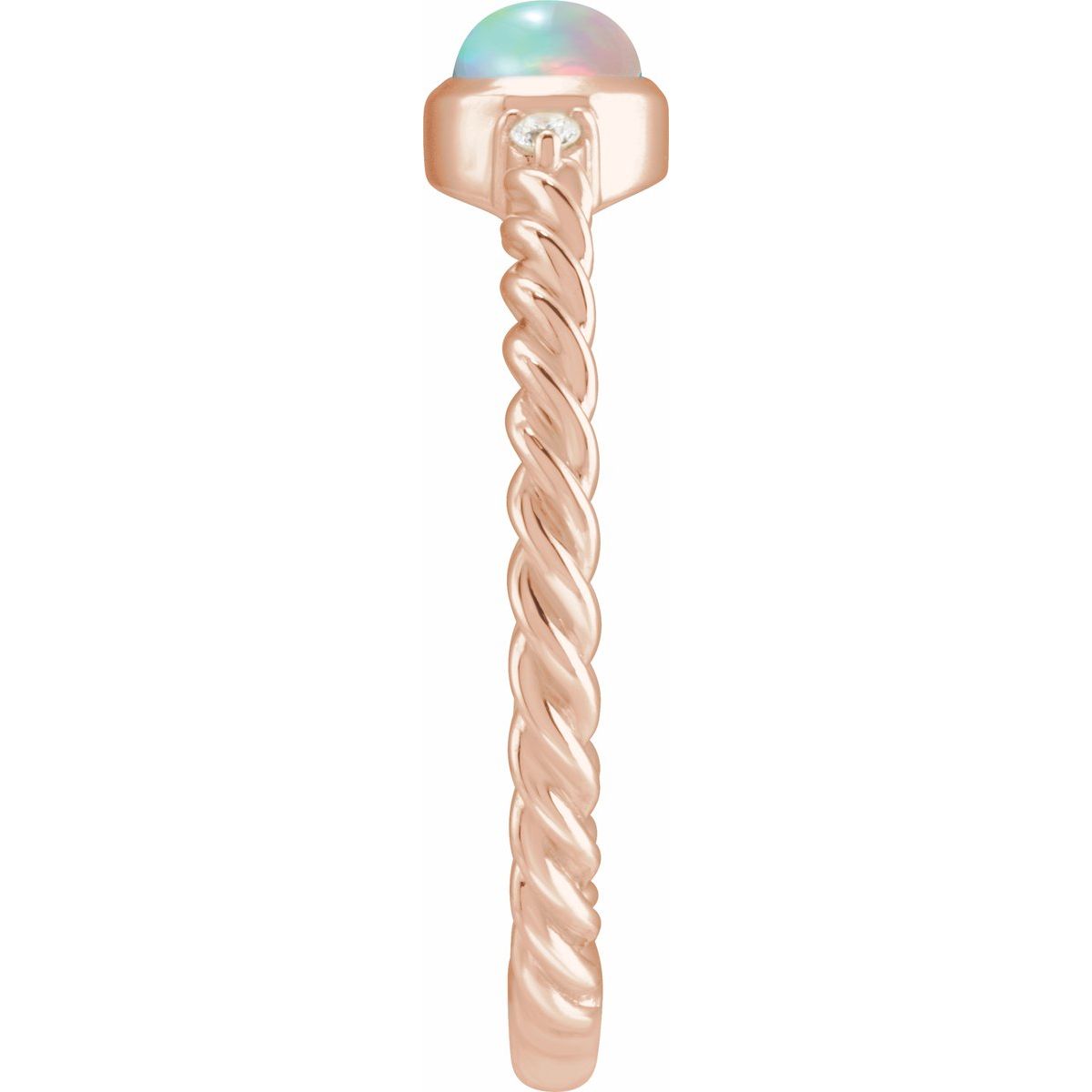 Accented Cabochon Ring