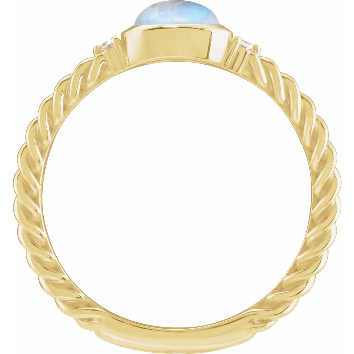 Accented Cabochon Ring