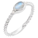 Accented Cabochon Ring