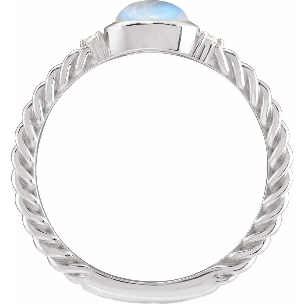 Accented Cabochon Ring
