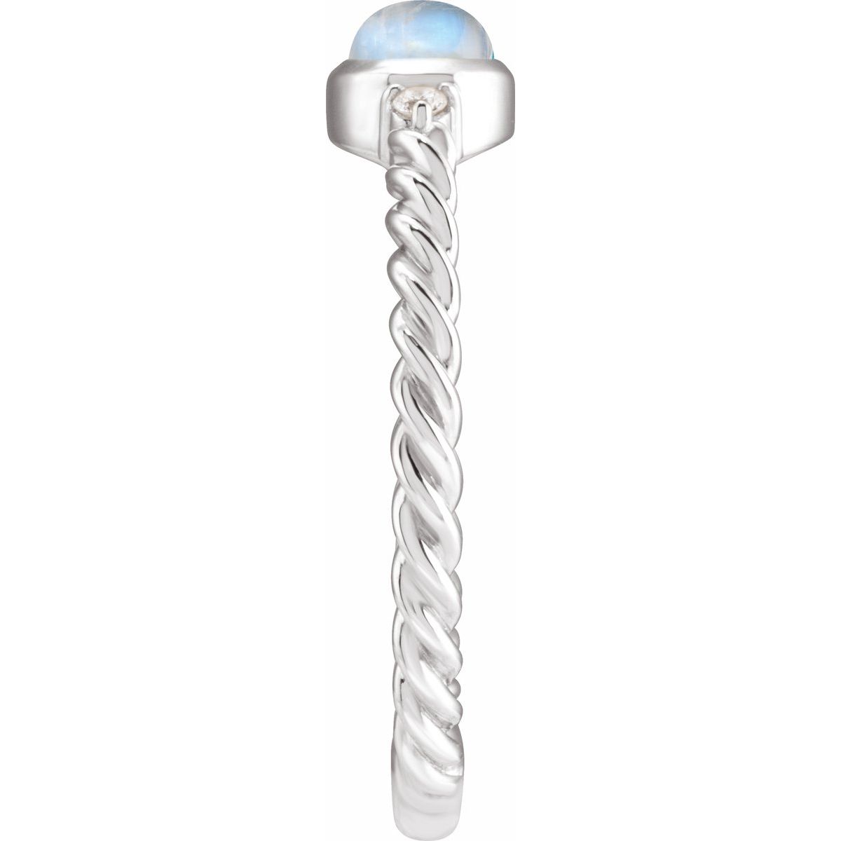 Accented Cabochon Ring