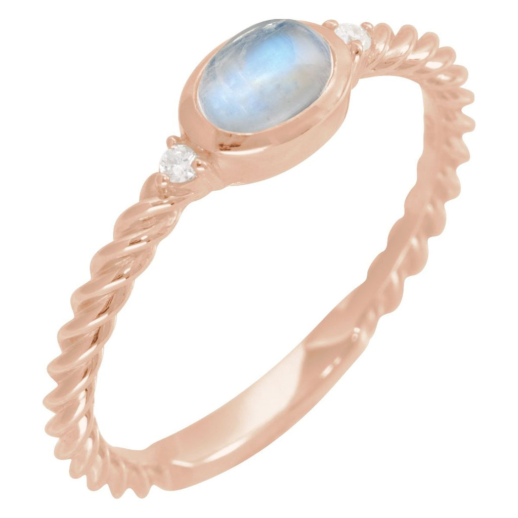 Accented Cabochon Ring