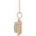 Halo-Style Necklace or Pendant