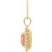 Halo-Style Necklace or Pendant