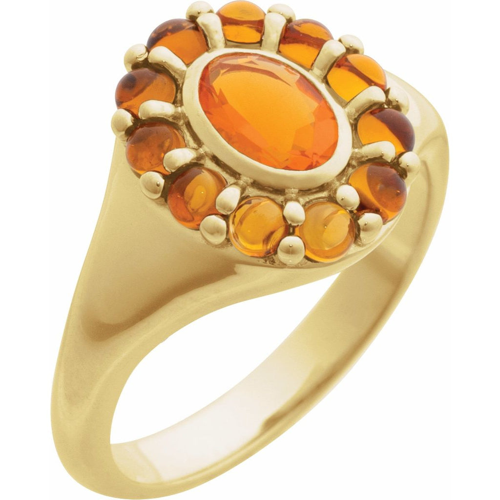 Halo-Style Ring